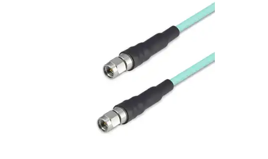 2.92mm Male to 2.92mm Male Cable Assembly  147A Series Low Loss Phase Stable Flexible Coax Cable  DC - 40GHz